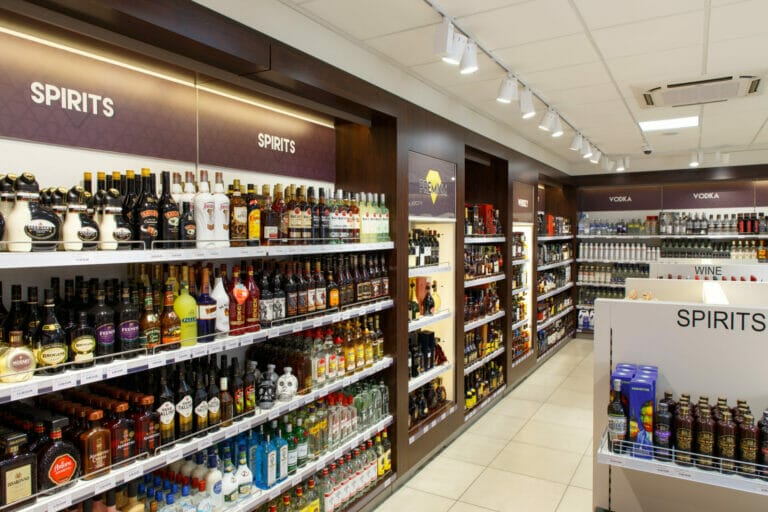 commercial liquor store